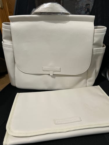 Customer photo review of Bolso Maternal MIREM By Nenina & Co Dusty Beige + Cambiador de Regalo