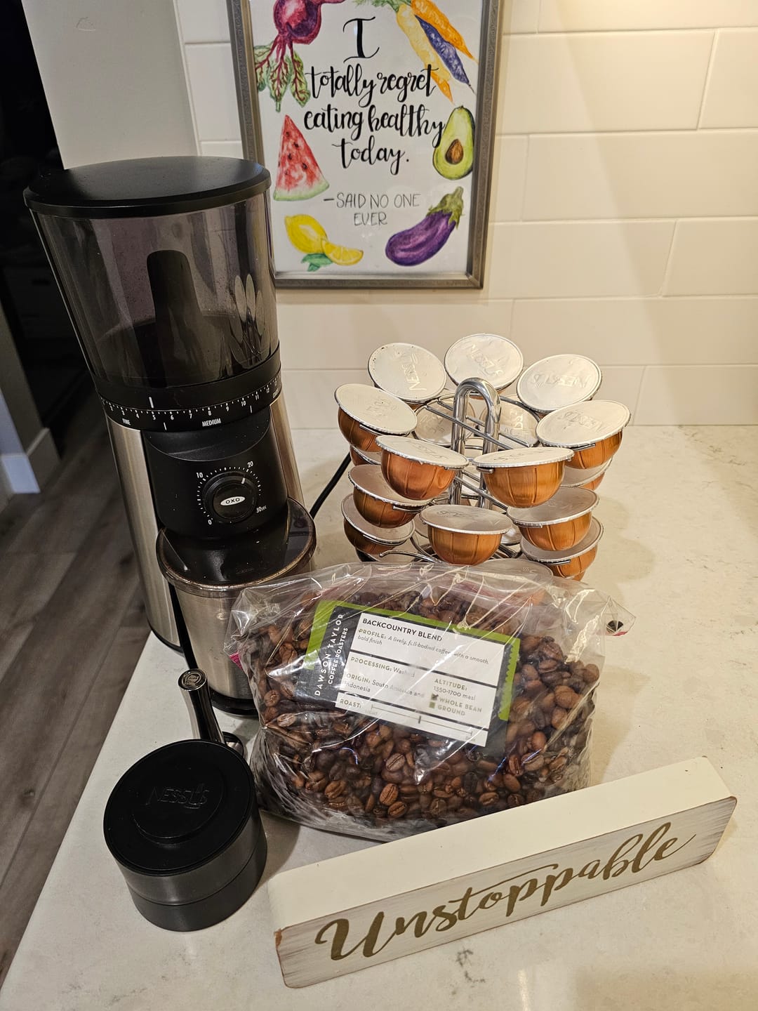 Customer photo review of Backcountry Blend