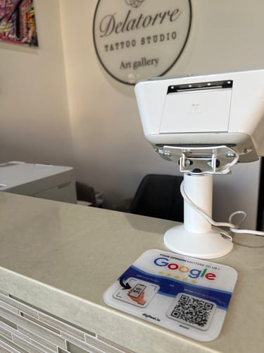 Customer photo review of Google Reviews - Plate