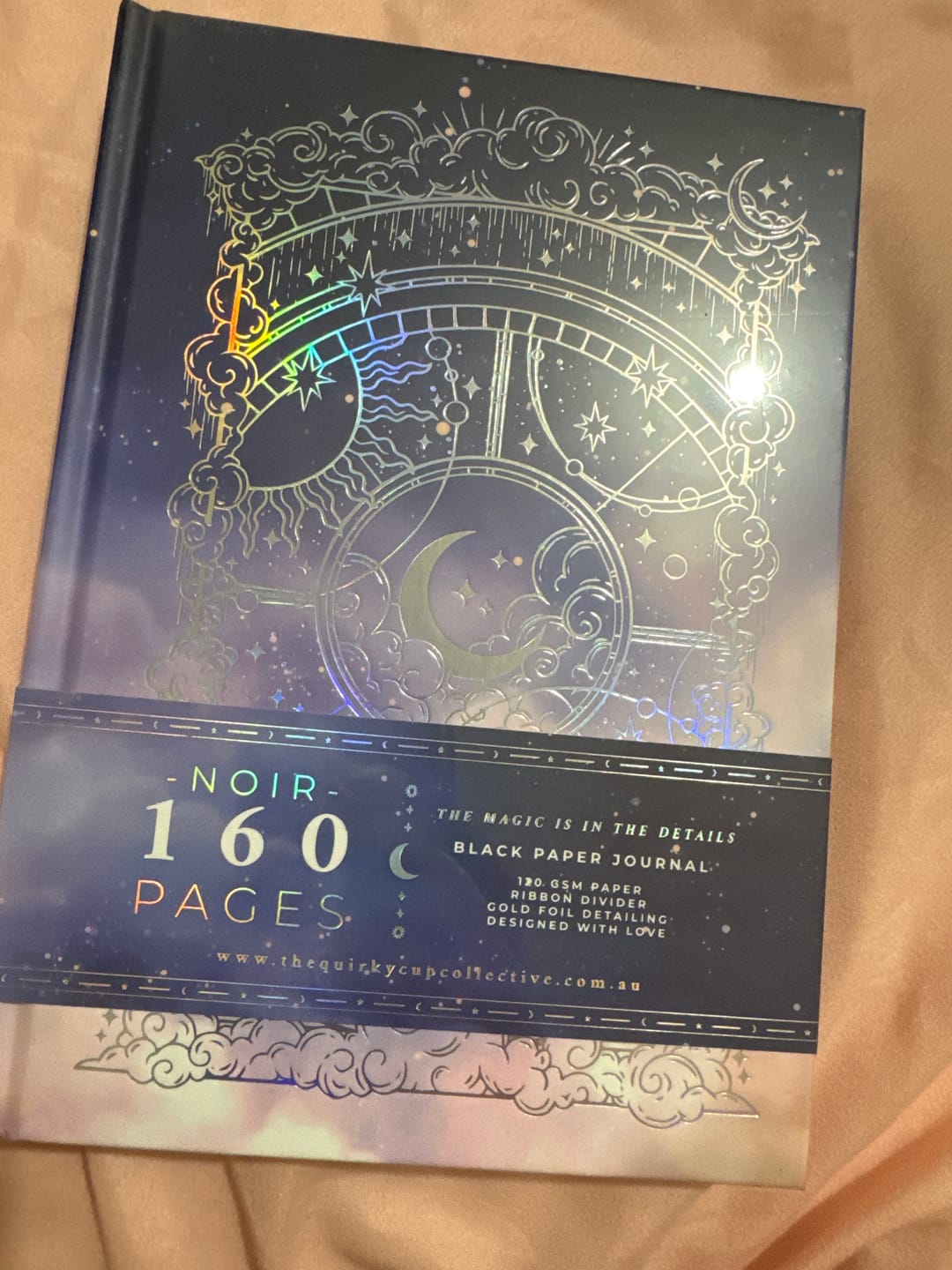 Customer photo review of Otherworldly Journal Blue