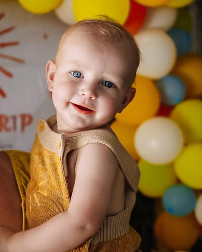 Customer photo review of Sunrise Romper