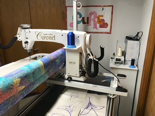 Customer photo review of Rear Handlebars and Display, Babylock #BLCT16-RH