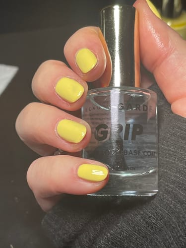 Customer photo review of Grip Color Lock Base Coat