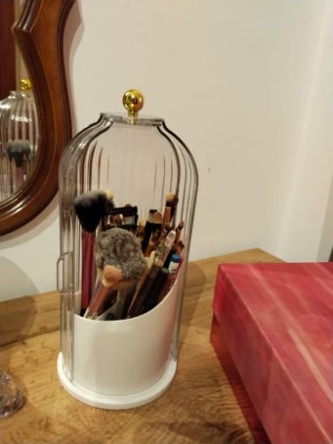 Customer photo review of SpinGlam - 360° Roterende Makeup-Organisator