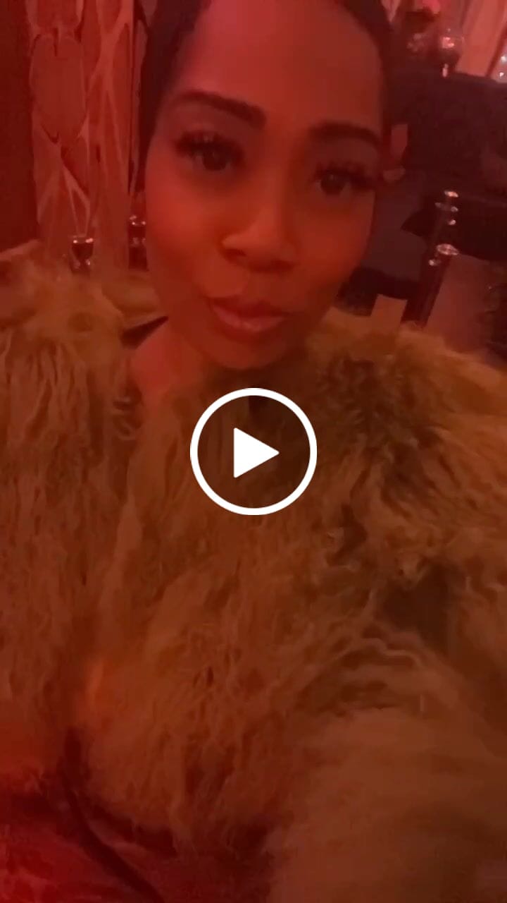 Customer video review of Gyrls Get Money - Mongolian Crop Fur Coat