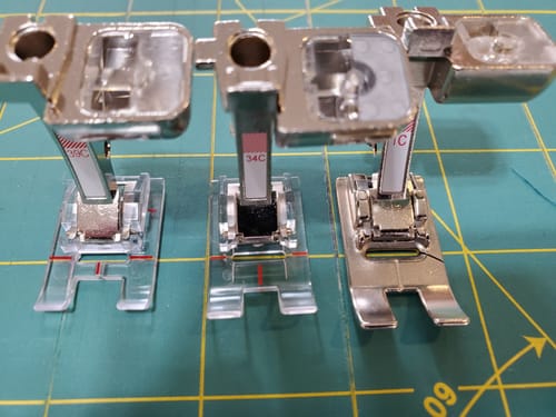 Customer photo review of #34C Reverse Pattern Foot, Bernina #0307697300