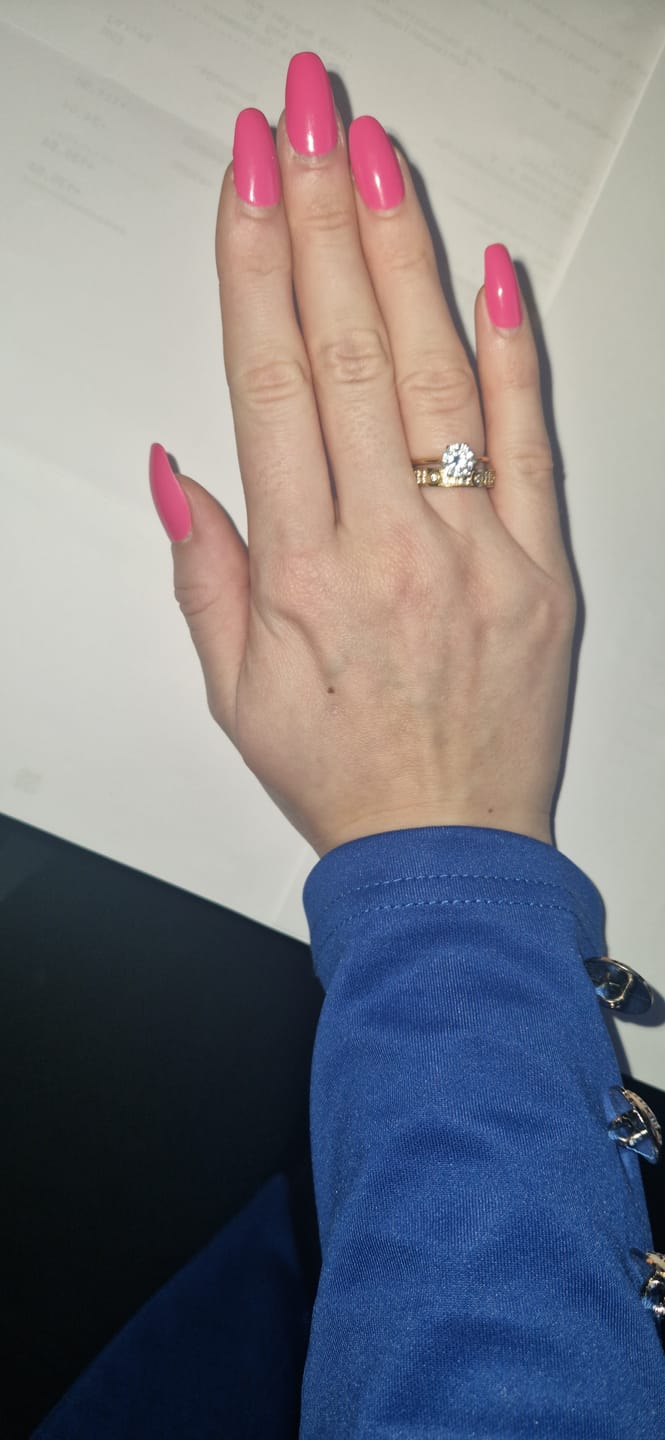 Customer photo review of Arena Ring | 18K vergoldet