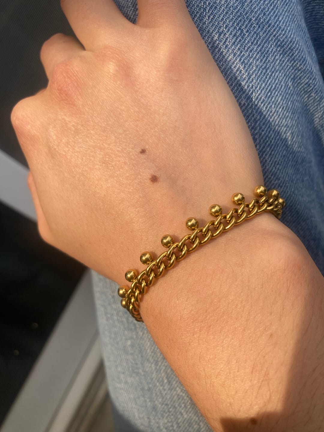 Customer photo review of Pulsera Chelsea