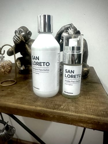 Customer photo review of Aceite y Shampoo Para Barba - Paquete 2 Piezas