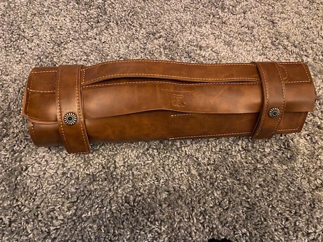 Customer photo review of Ledertasche für Messerset