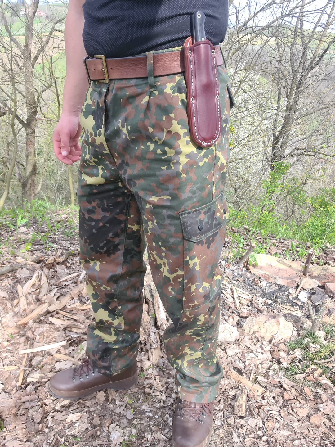 Customer photo review of Pantalone Tedesco Flecktarn Nuovo