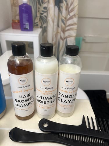 Customer photo review of Wash Day Kit