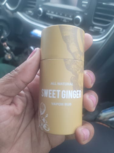 Customer photo review of North Carolina Sweet Ginger Rub