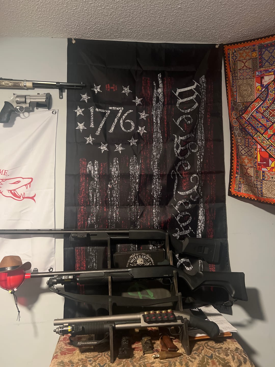 Customer photo review of We The People 1776 Flag