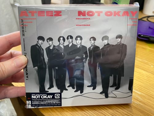 Customer photo review of ATEEZ - NOT OKAY JAPAN 3RD SINGLE ALBUM