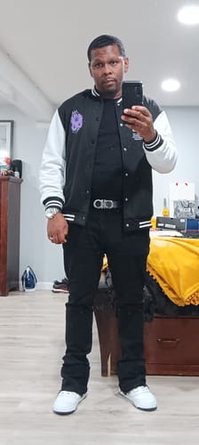 Customer photo review of Vortex Stacked Denim (Black)