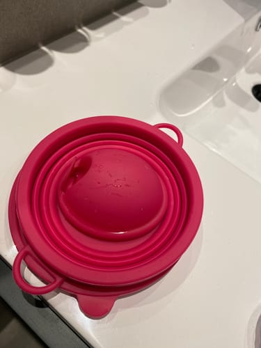 Customer photo review of femdisc Menstruationsscheibe mit Lasche
