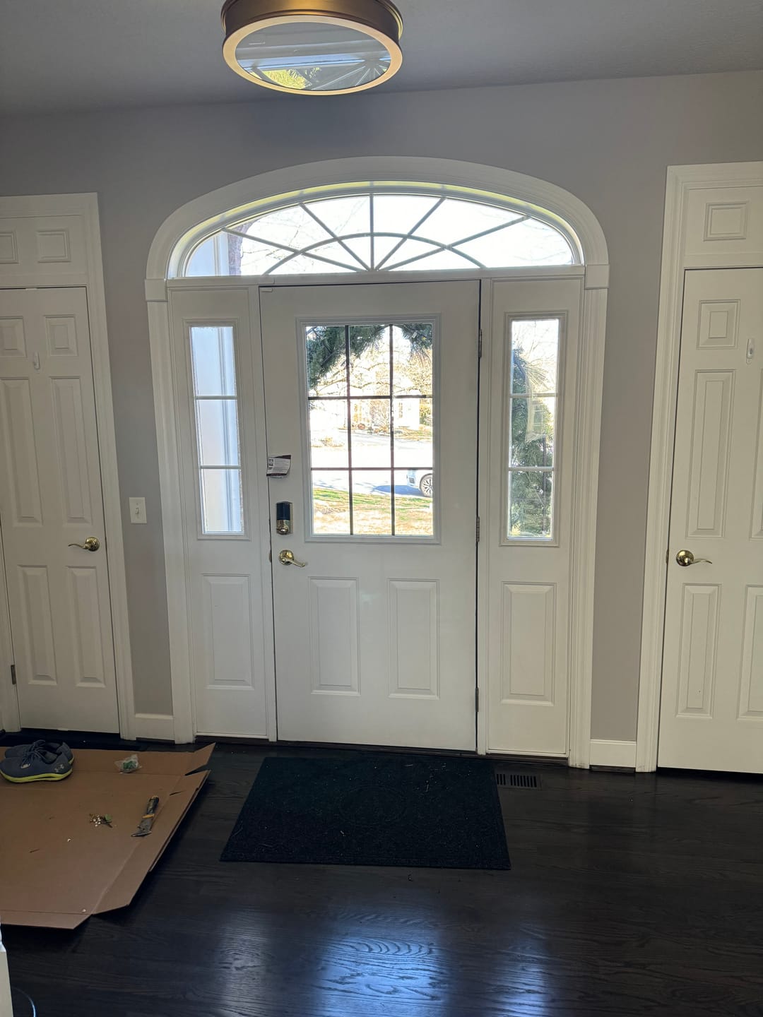 Customer photo review of Grills Between Glass 9 Lite Glass and Frame Kit (Half Lite)