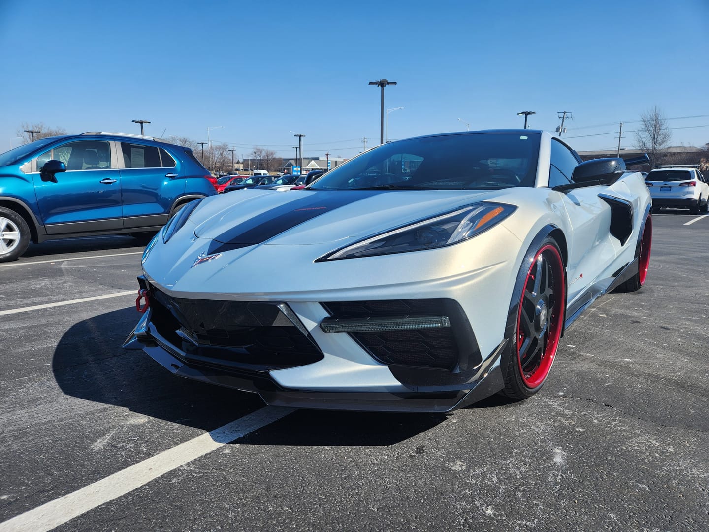 Customer photo review of Chevrolet Corvette C8 Side Wheel Fender