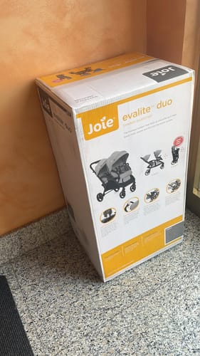 Customer photo review of Carriola Doble Evalite Duo Pebble