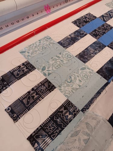 Customer photo review of Red Snapper Quilt Loading System