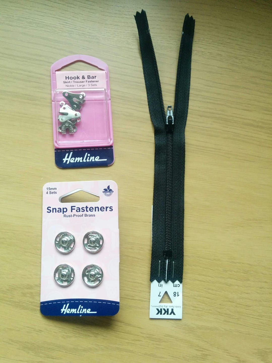 Customer photo review of YKK Nylon Dress and Skirt Zip