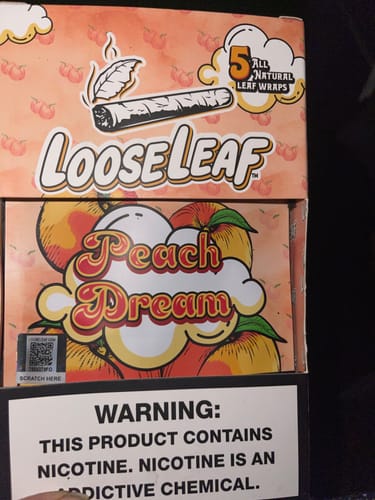 Customer photo review of Peach Dream LooseLeaf 5-Pack Wraps (40 Count)