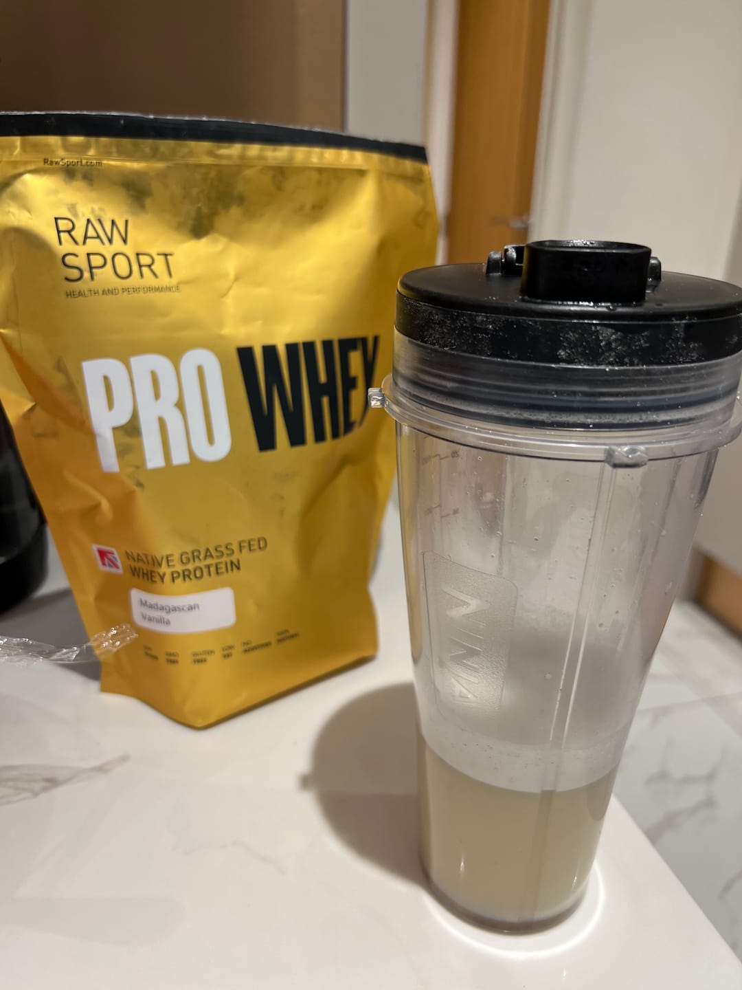 Customer photo review of Whey Protein Powder Pro | Grass Fed Whey