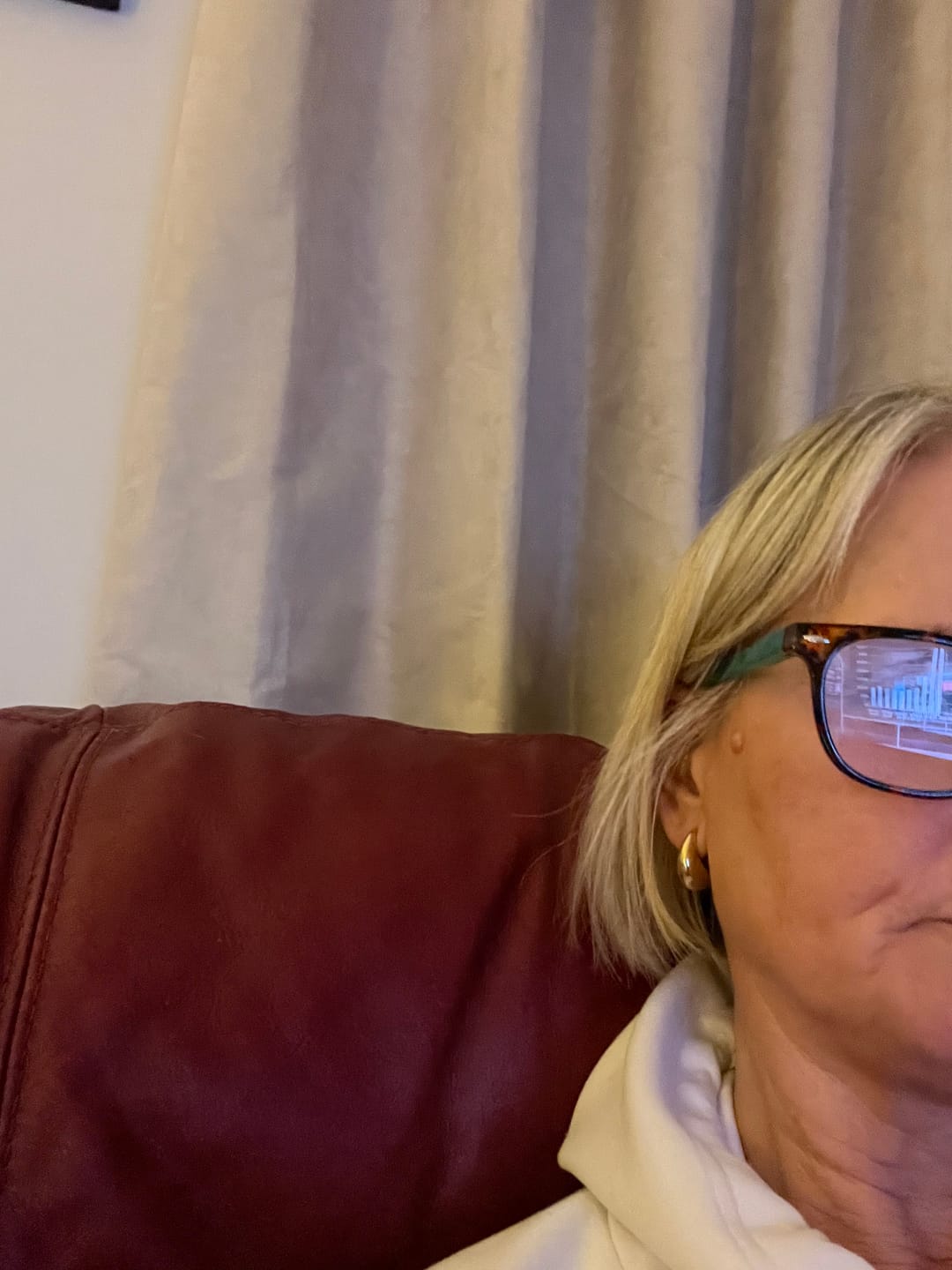 Customer photo review of Curved Midi Hoops