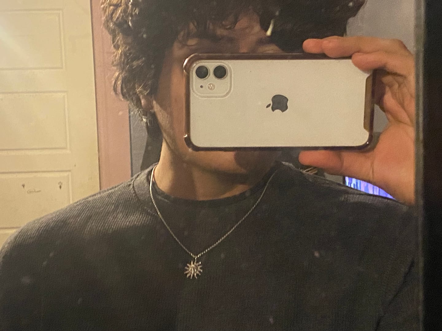 Customer photo review of AZTEC SUN PENDANT