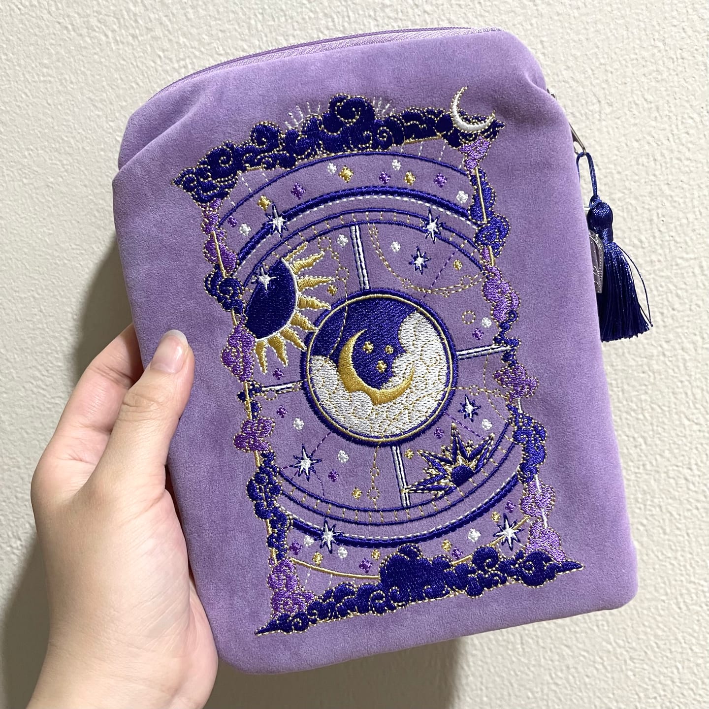 Customer photo review of Otherworldly Purple Kindle & E-Reader Sleeve