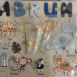 Customer photo review of Name Board Jungle Theme