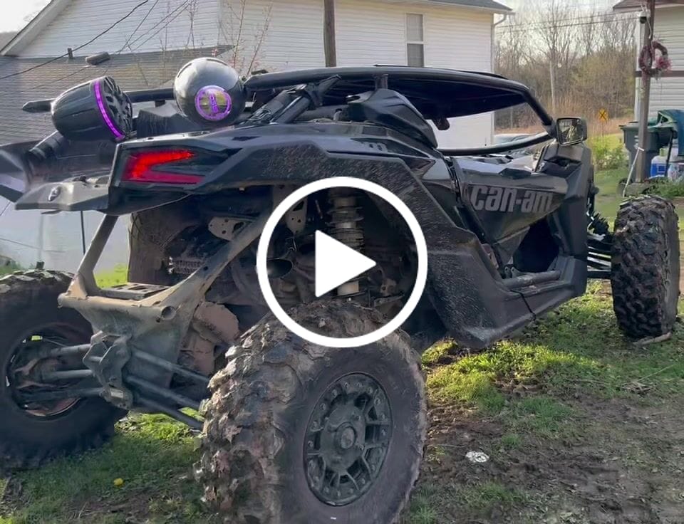 Customer video review of Can Am X3 Turbo Back 3" Full Race / Drag Pipe
