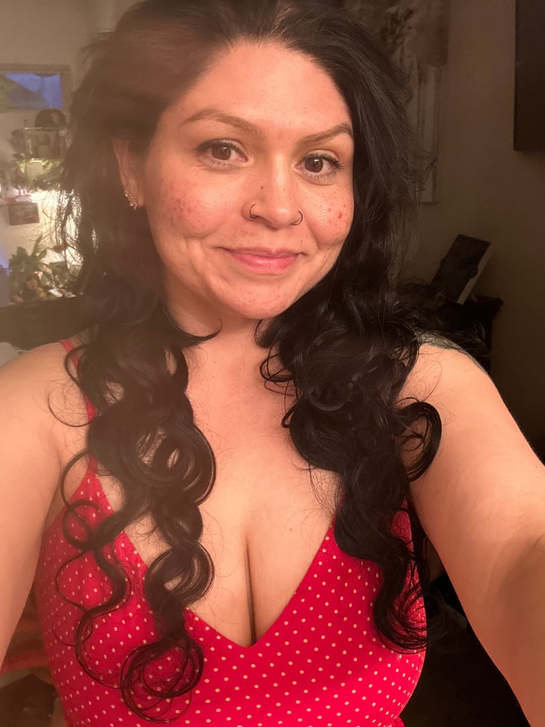 Customer photo review of Body Wave Tape In Hair Extension