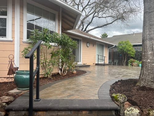 Customer photo review of Stair Handrail Kit
