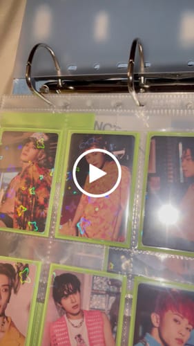 Customer video review of COLORED PHOTOCARD SLEEVES - 61x91mm