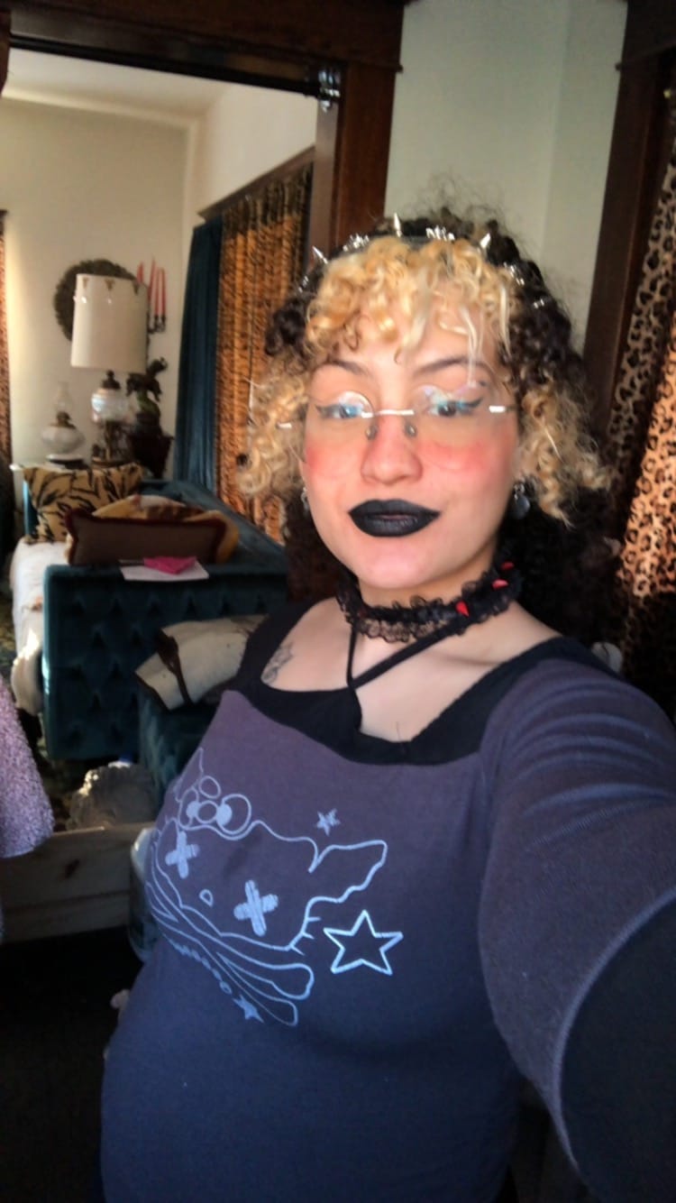 Customer photo review of Brazilian Curly Bundle