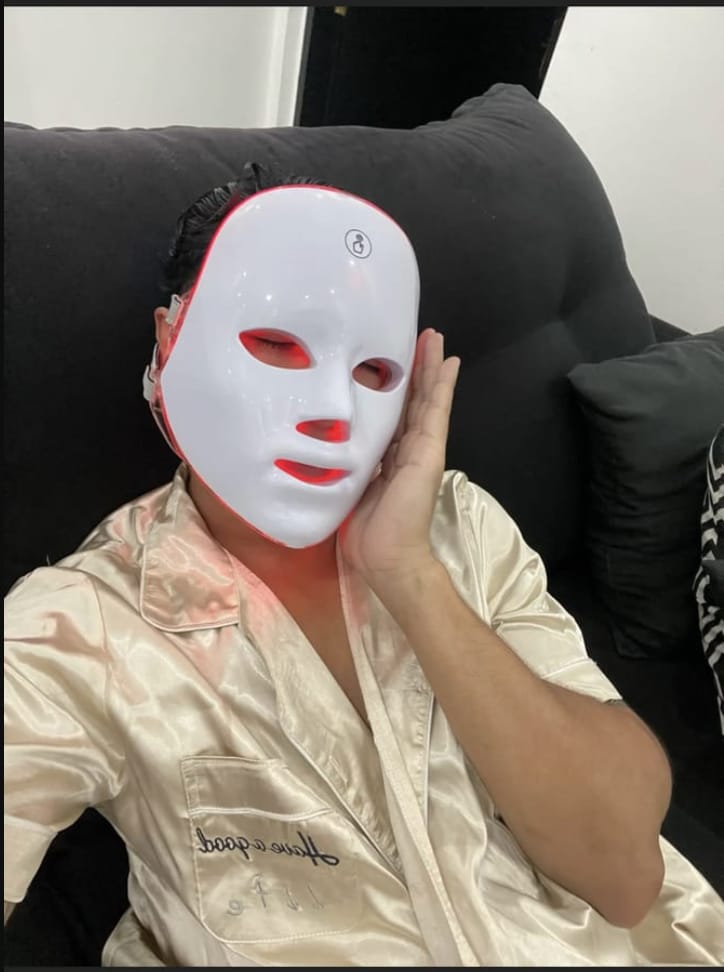 Customer photo review of The Naked Skin Mask™