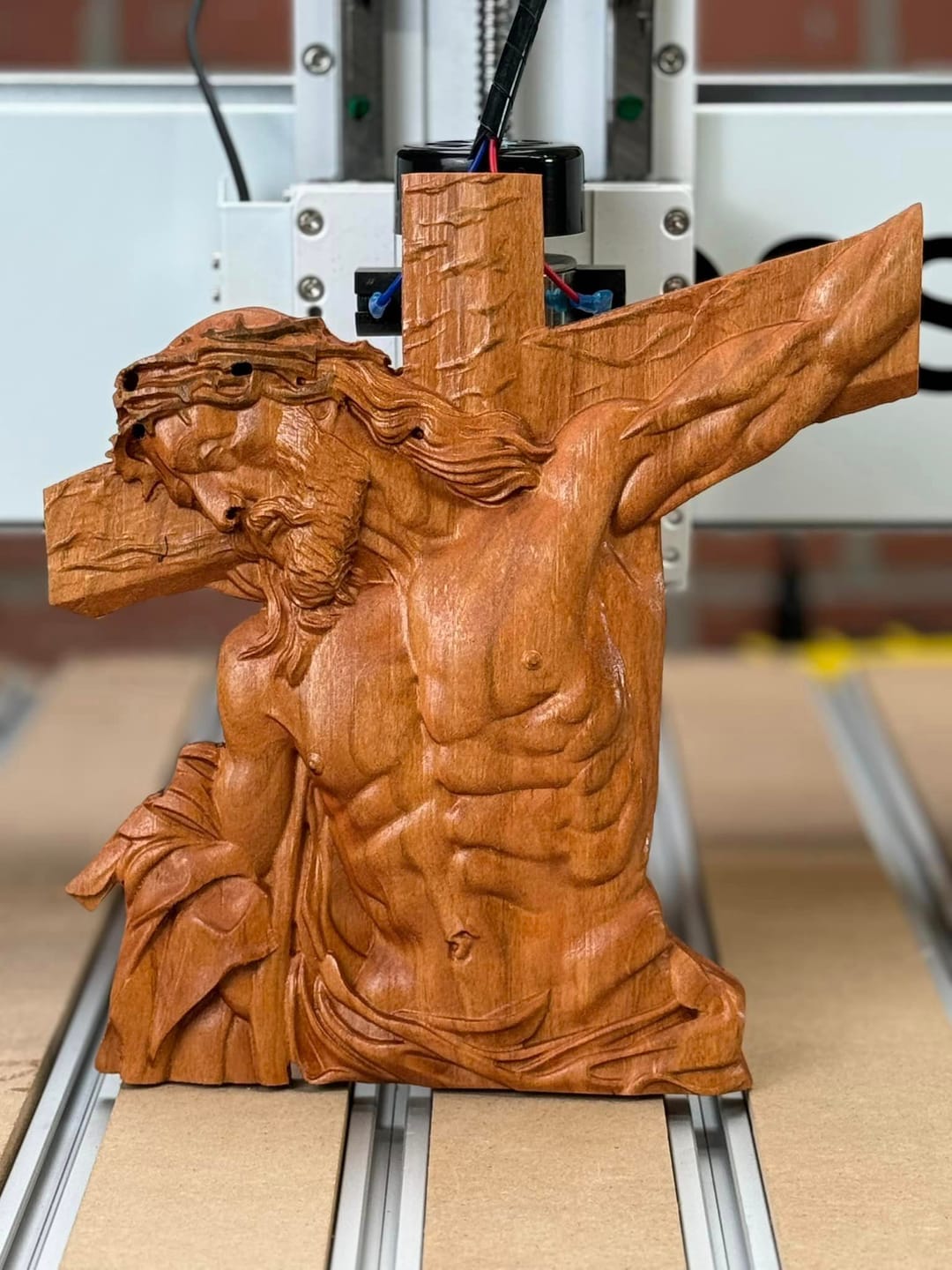 Customer photo review of YoraHome® CrossRiver Benchtop CNC Router 6060