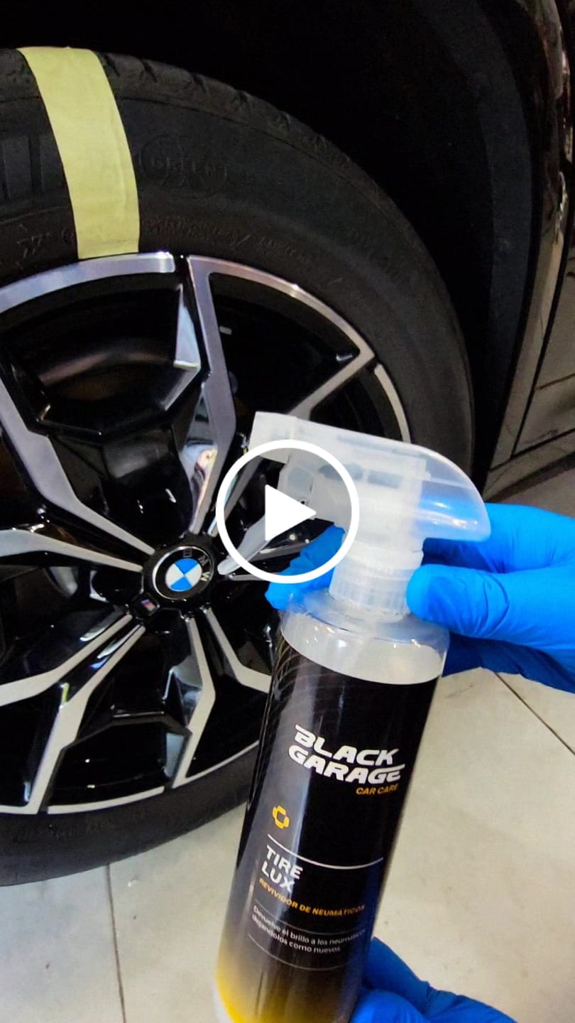 Customer video review of Tire Luxe - Revividor de Neumáticos BLACK GARAGE