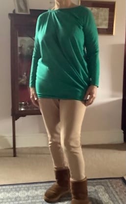 Customer photo review of Variegated Jersey Fabric