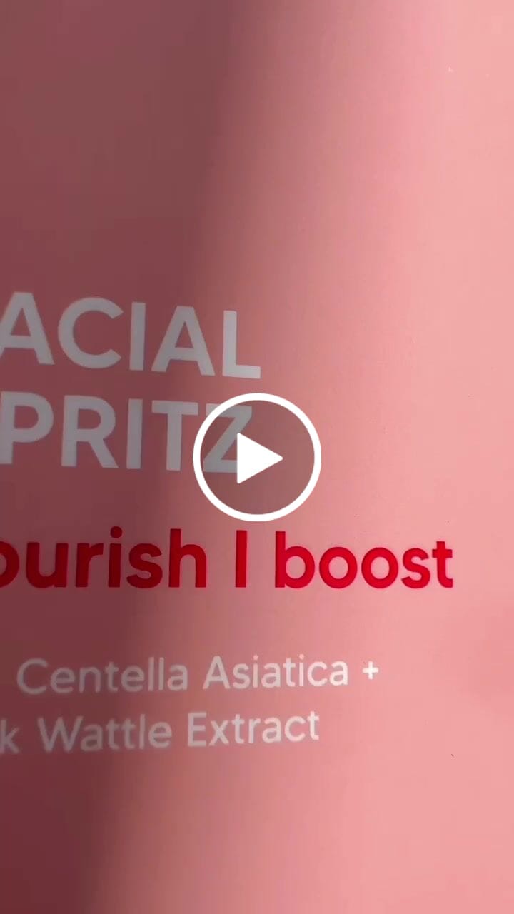 Customer video review of Facial Spritz