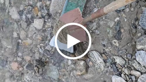 Customer video review of 6x24 Power Sluice Kits 18" legs