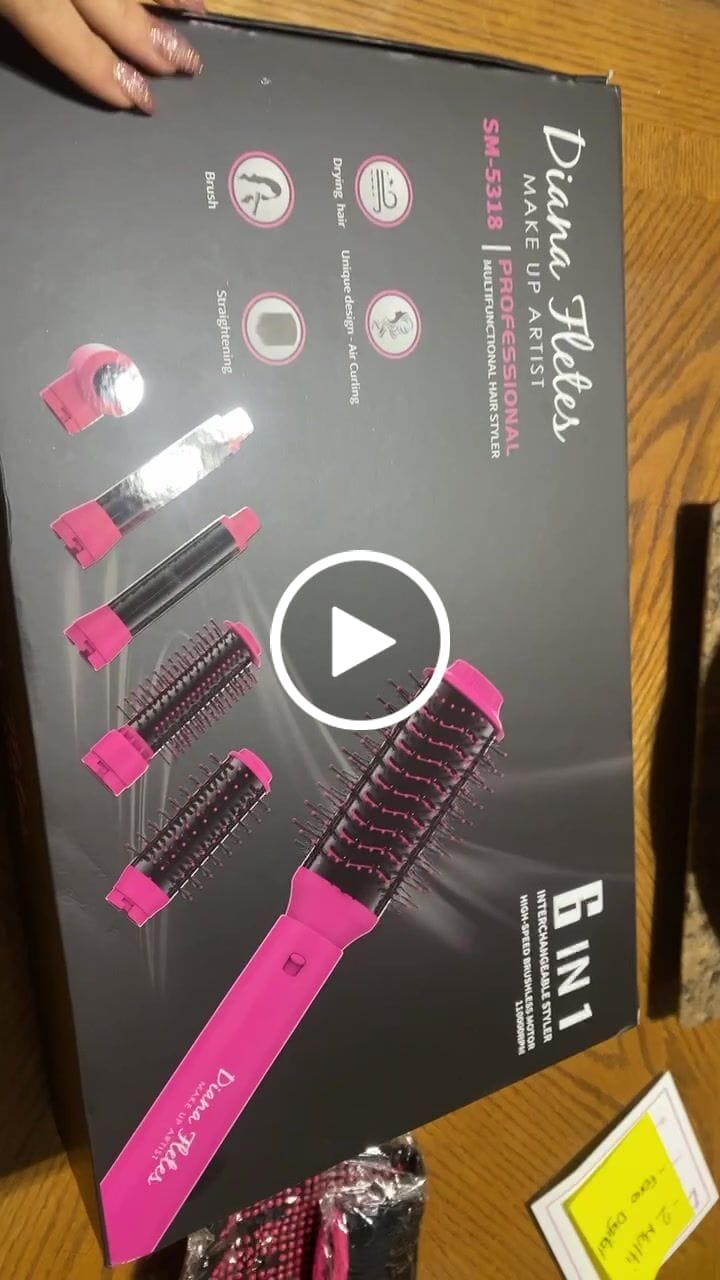 Customer video review of Multi - Estilizador Diana Fletes 6 Cabezas Premium