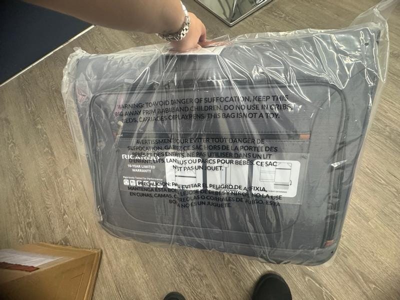 Customer photo review of Montecito 2.0 Softside Rolling Garment Bag