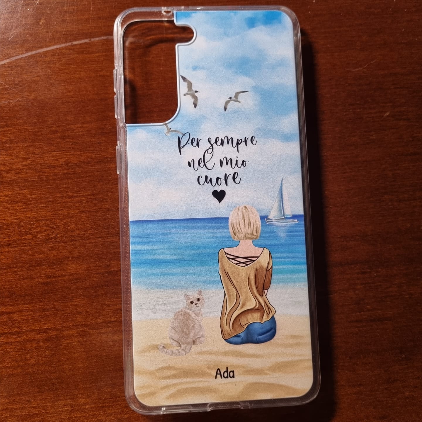 Customer photo review of Insieme al mio animale domestico – Custodia per il telefono personalizzata