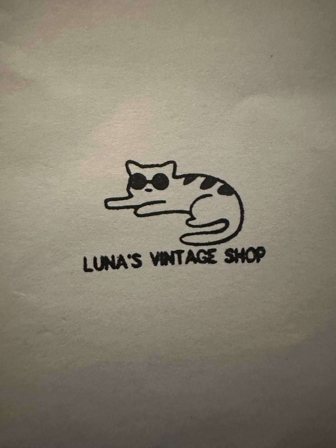Customer photo review of Self-Inking Stamp