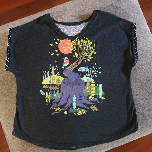 Customer photo review of Hacked | Sew-in Labels