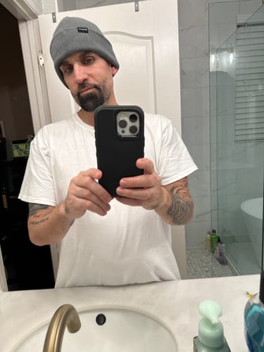 Customer photo review of FaradayLabz™ Silver EMF Blocking Beanie