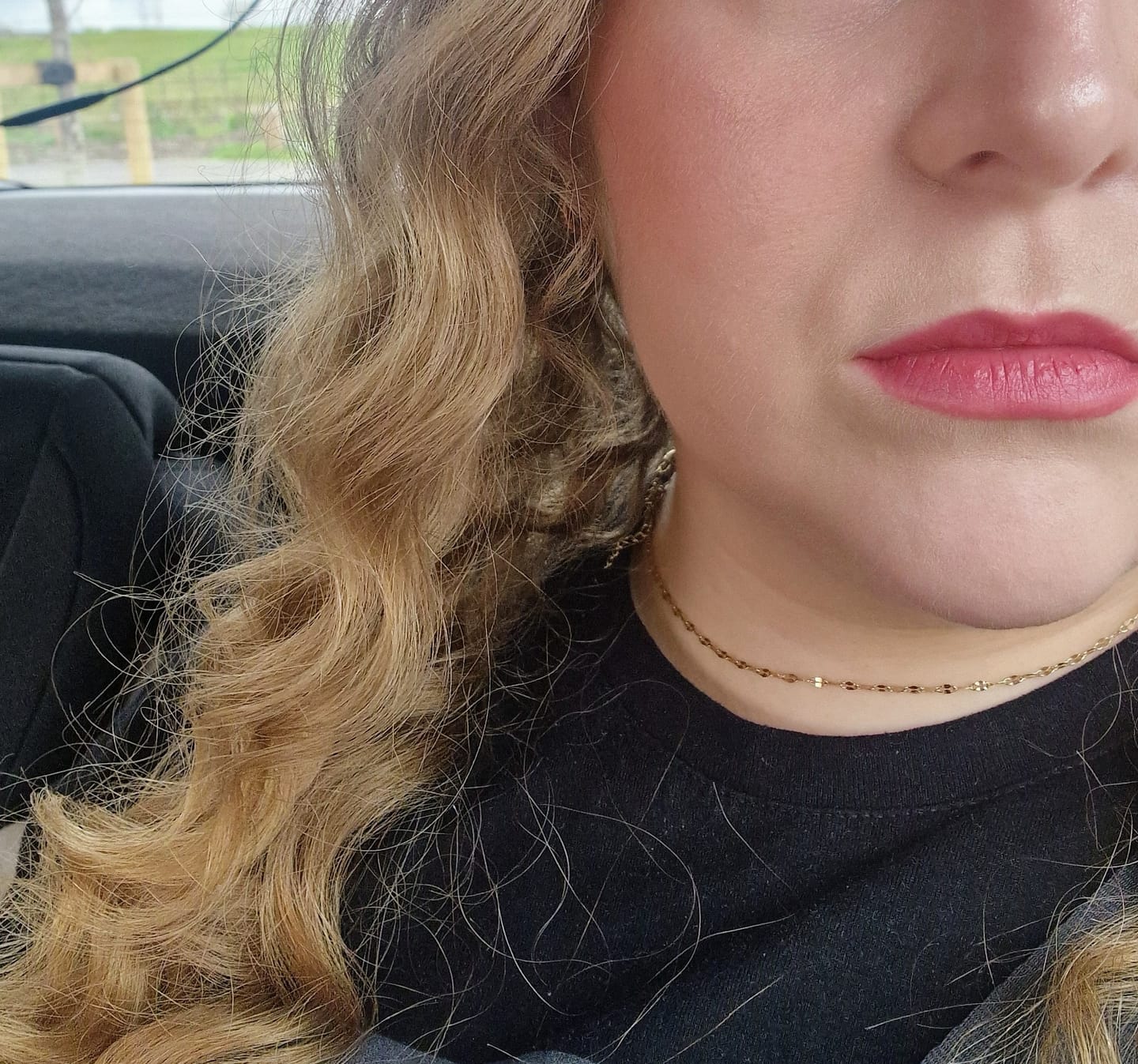 Customer photo review of Dainty Necklace